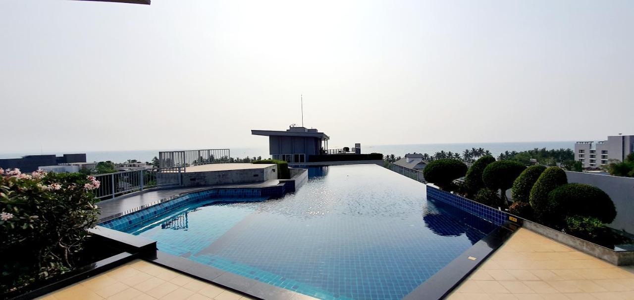 Cozy Near Beach 200M With Toproof Pool At Patio Bangsaen Daire Dış mekan fotoğraf